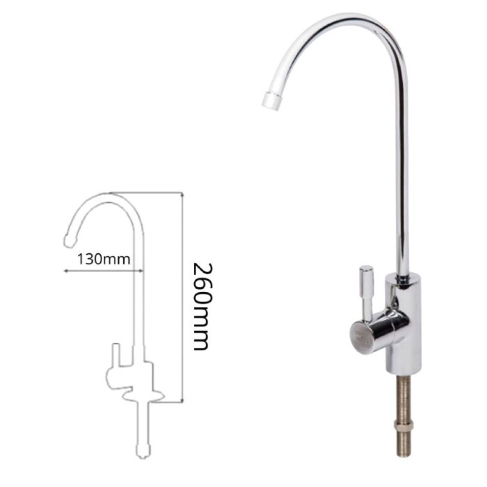 Хромований одинарний кран з керамичним клапаном FXFCH17-С Хромований одинарний кран з керамичним клапаном FXFCH17-С